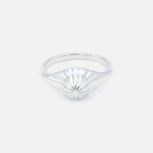 Polished Silver Olympus Apex Pantheon Ring