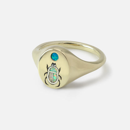 Custom Scarab Ring Final Payment