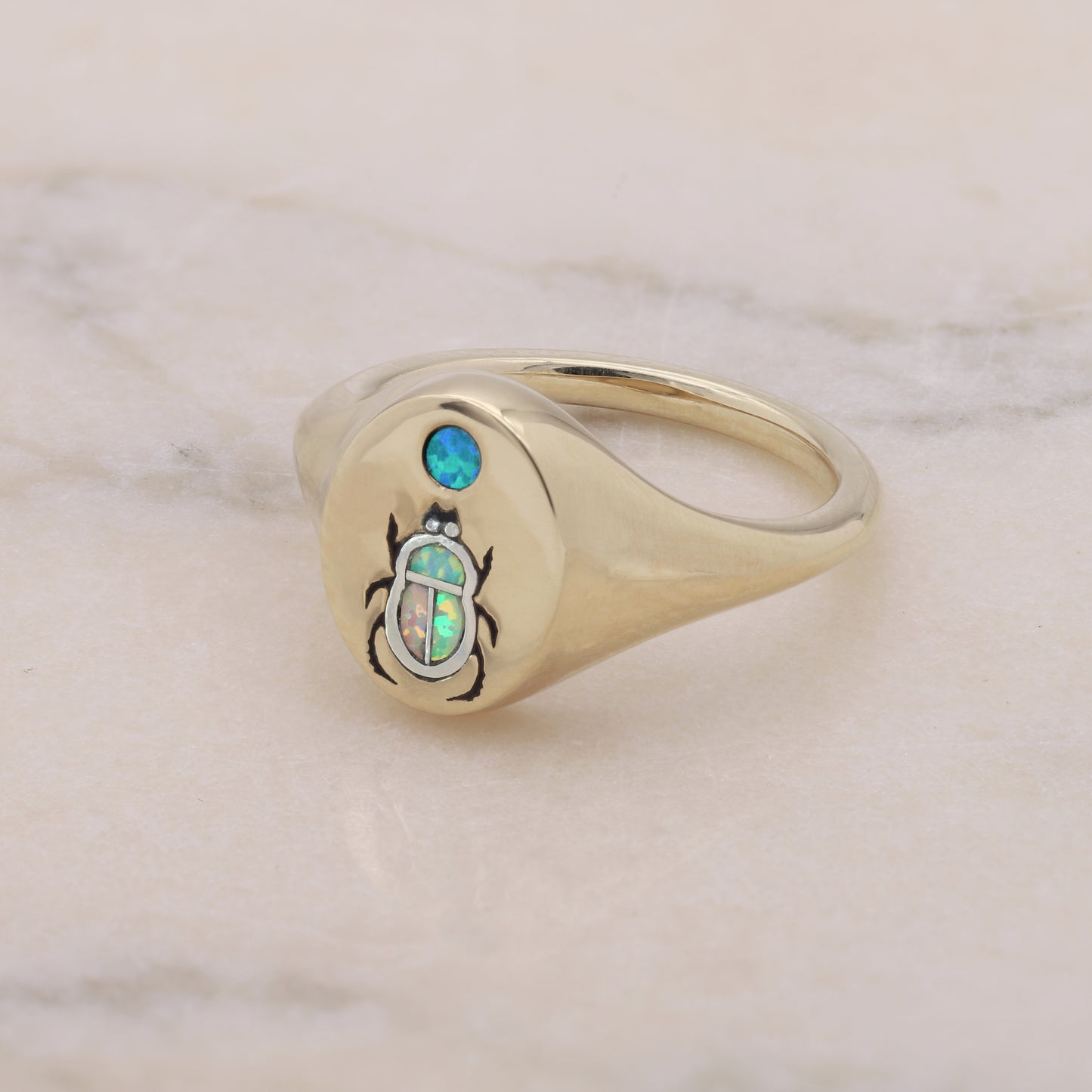 Custom Scarab Ring Final Payment