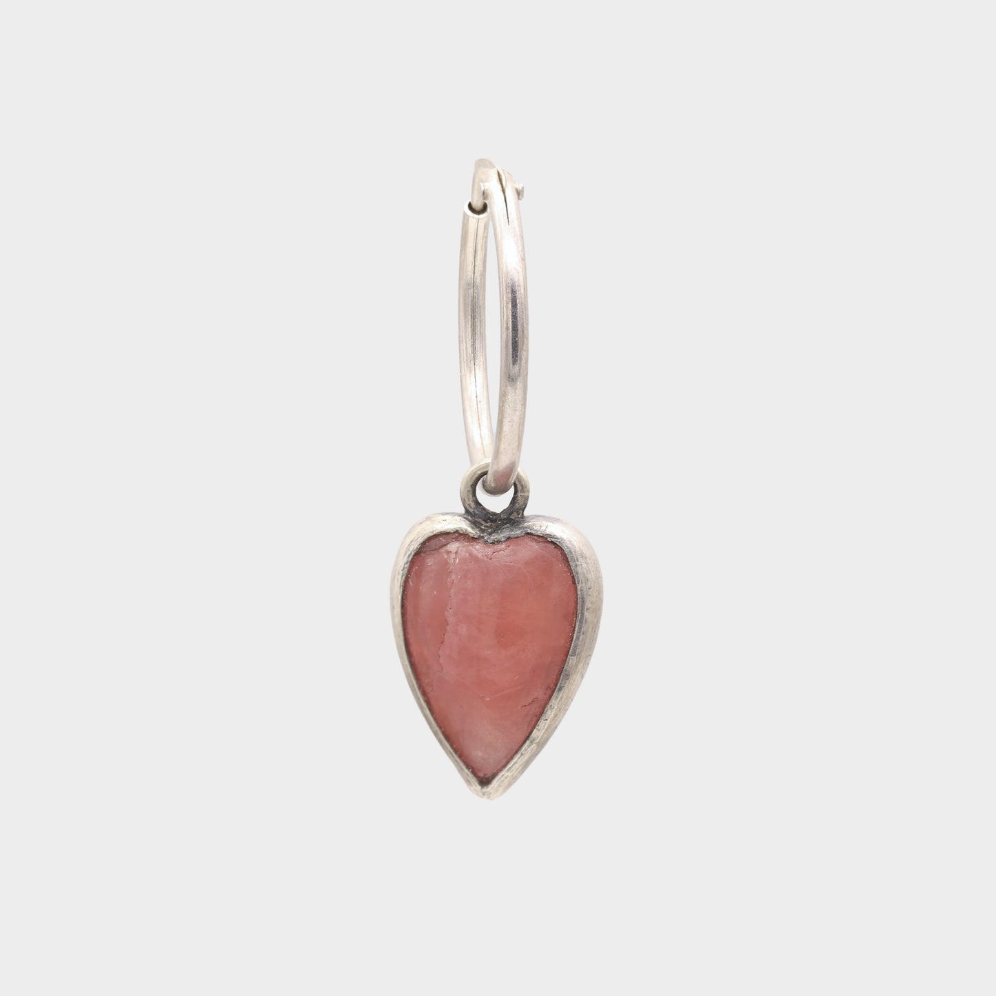 Talismini Pink Opal Heart Earring