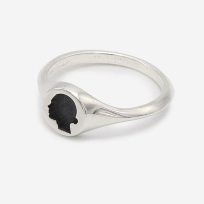 Silhouette Signet Ring